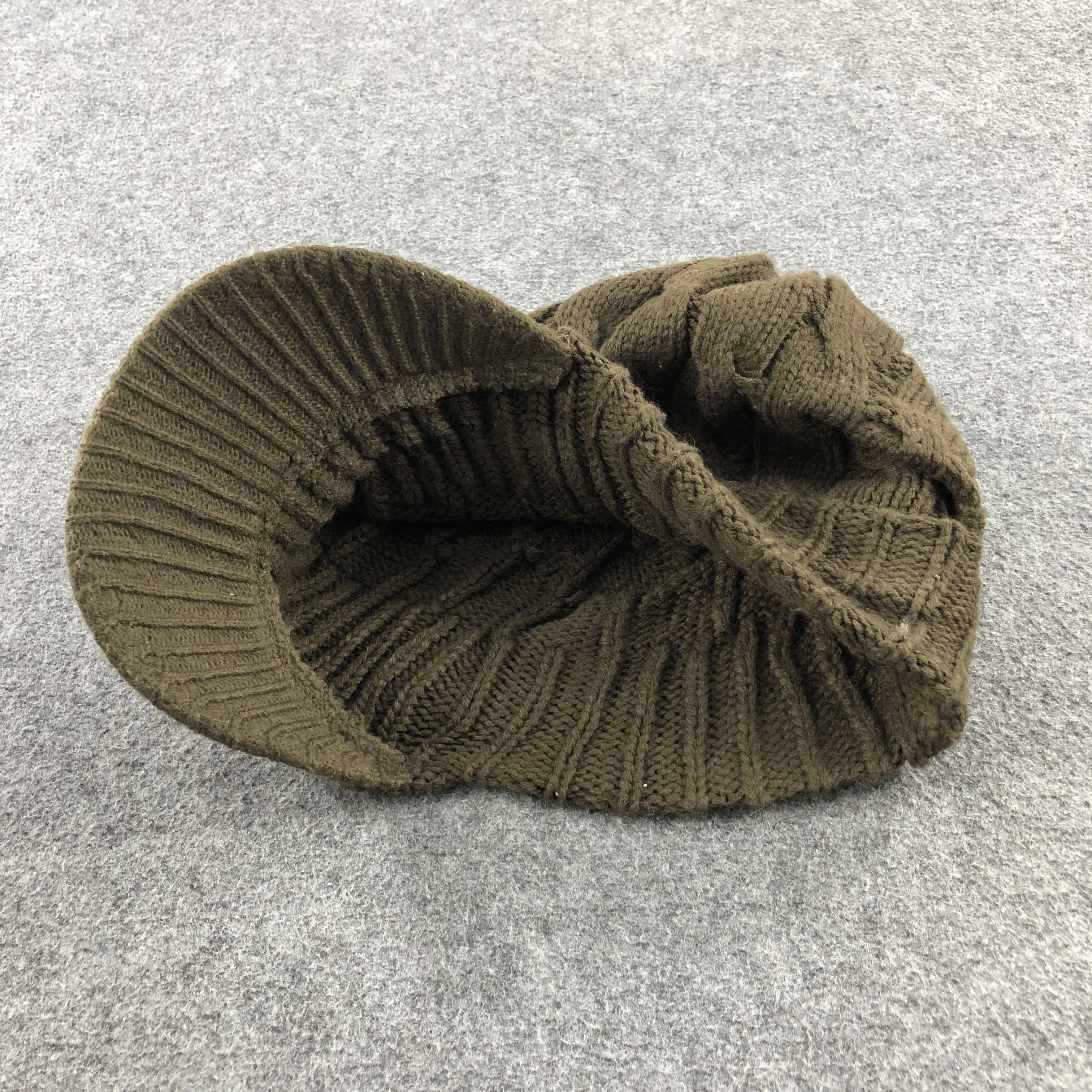 Vintage Unknown M Second Cable Knit Snowcap Snow Hat Beanie B41 Size ONE SIZE - 2 Thumbnail