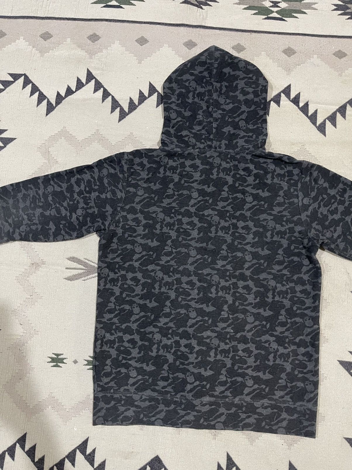 Roen 2000s RE ROEN SKULL CAMO FULL PRINT SHORT SLEEVE HOODIE ZIP Size M / US 6-8 / IT 42-44 - 12 Thumbnail