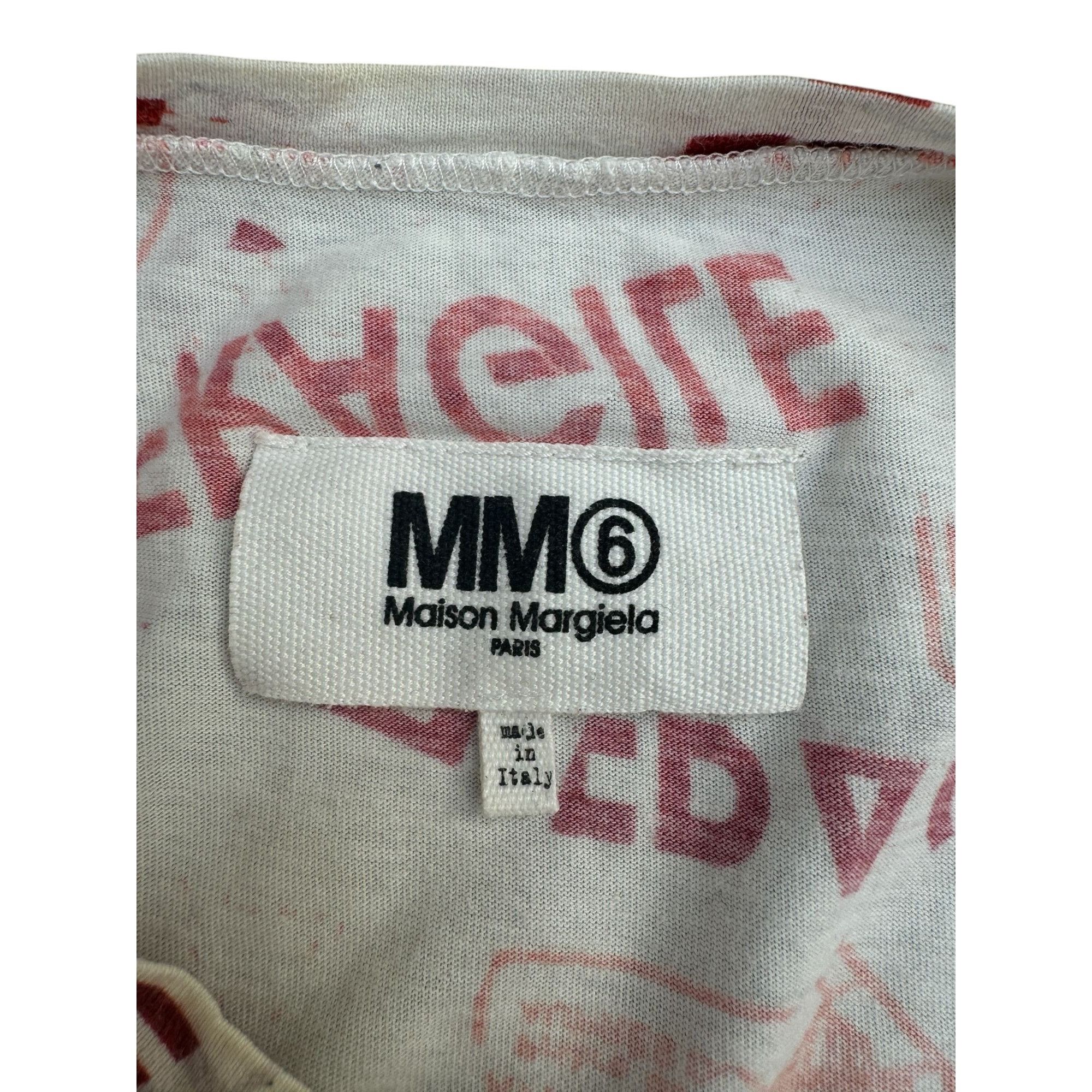 Maison Margiela White Red Fragile Long sleeves Size XS / US 0-2 / IT 36-38 - 5 Thumbnail
