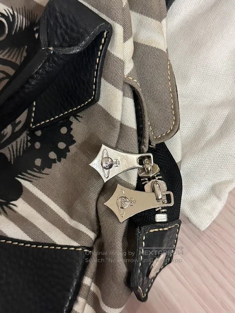Vivienne Westwood Vivienne Westwood size os Vintage Punk Black and White Stri Size ONE SIZE - 4 Thumbnail