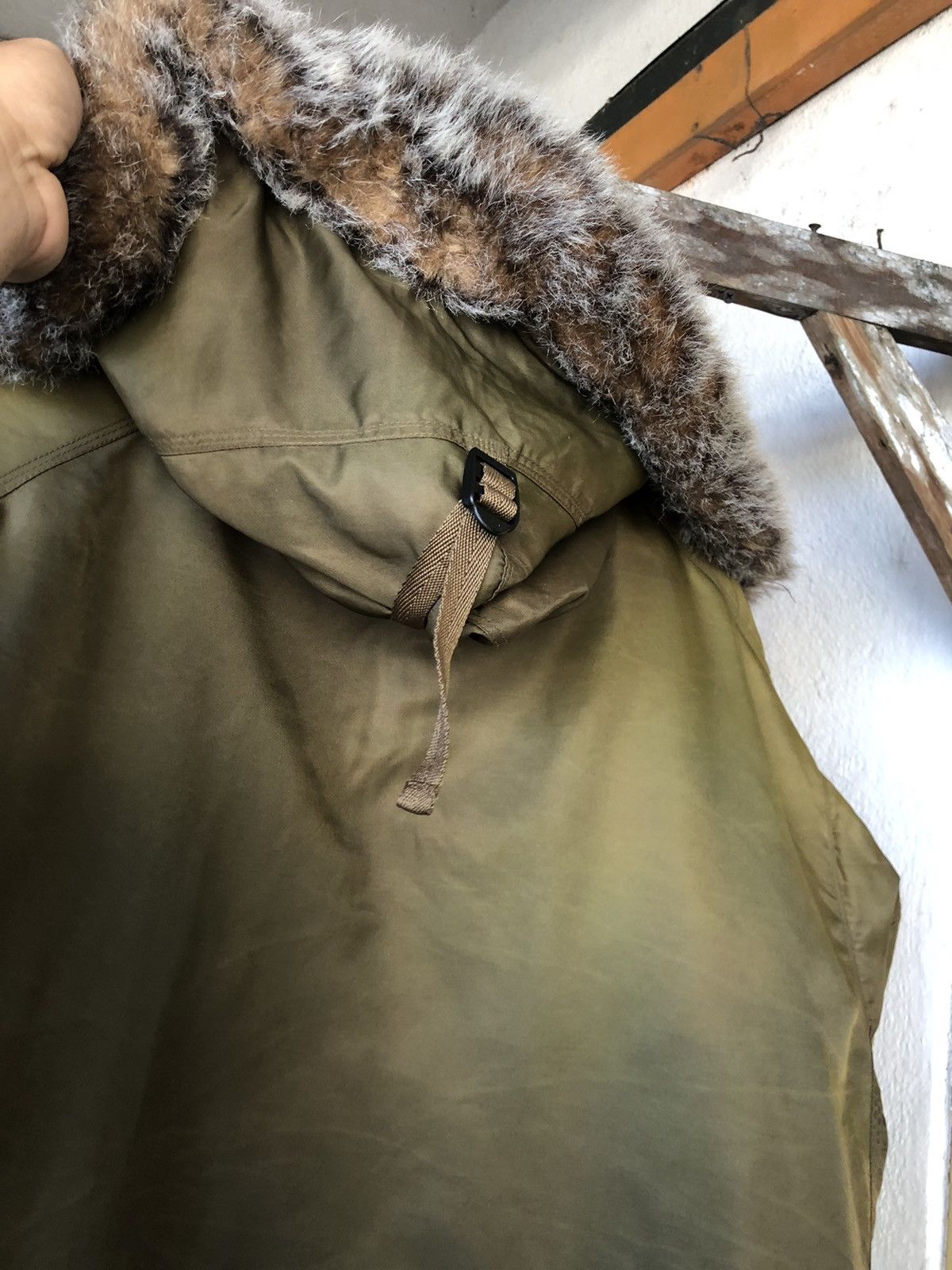 Gap Vintage Gap Snorkel Military Distressed Parka Jacket Size US L / EU 52-54 / 3 - 9 Thumbnail