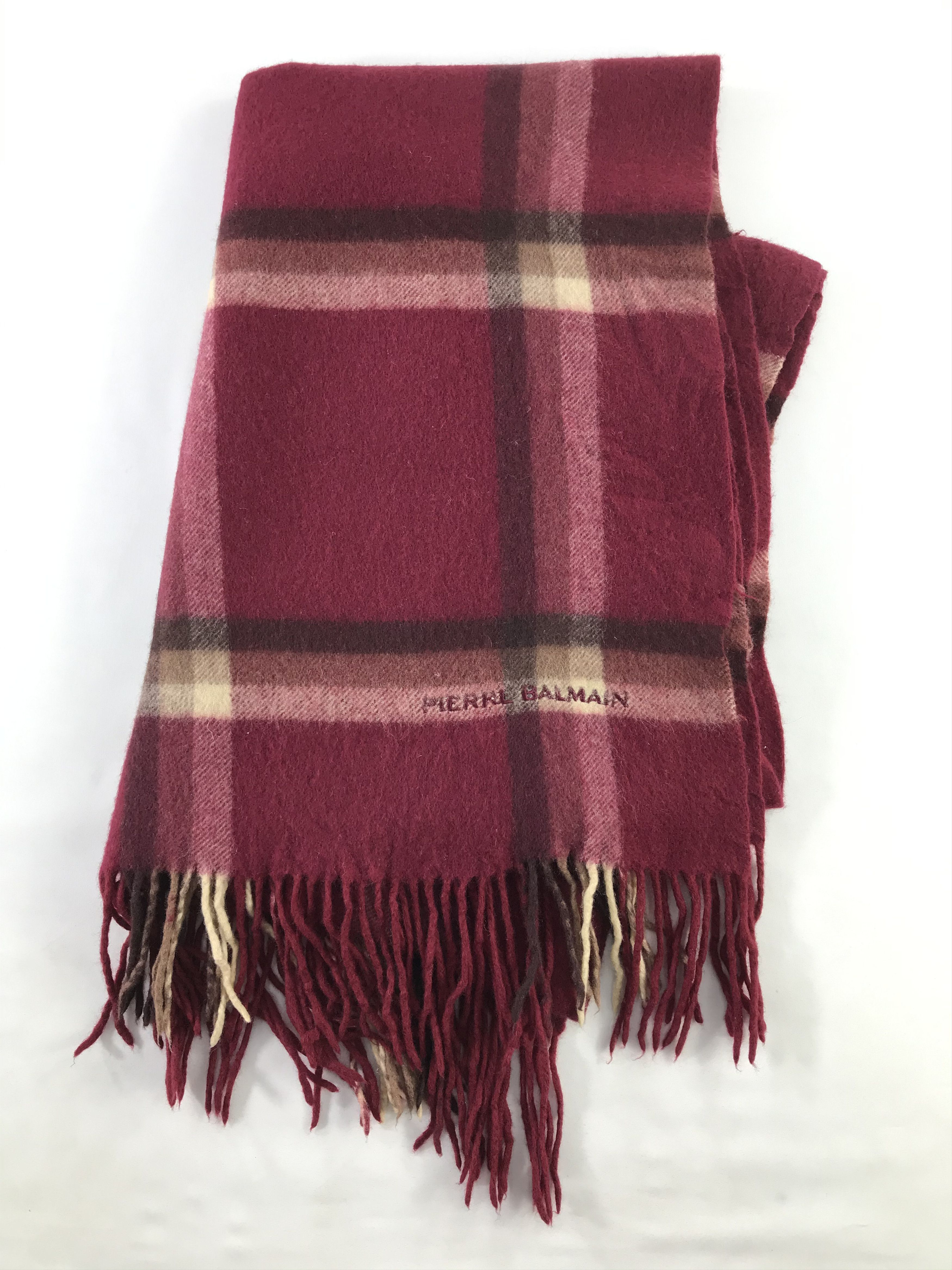Vintage Pierre Balmain Scarf / Muffler / Neckwear - WW2230 Size ONE SIZE - 4 Thumbnail