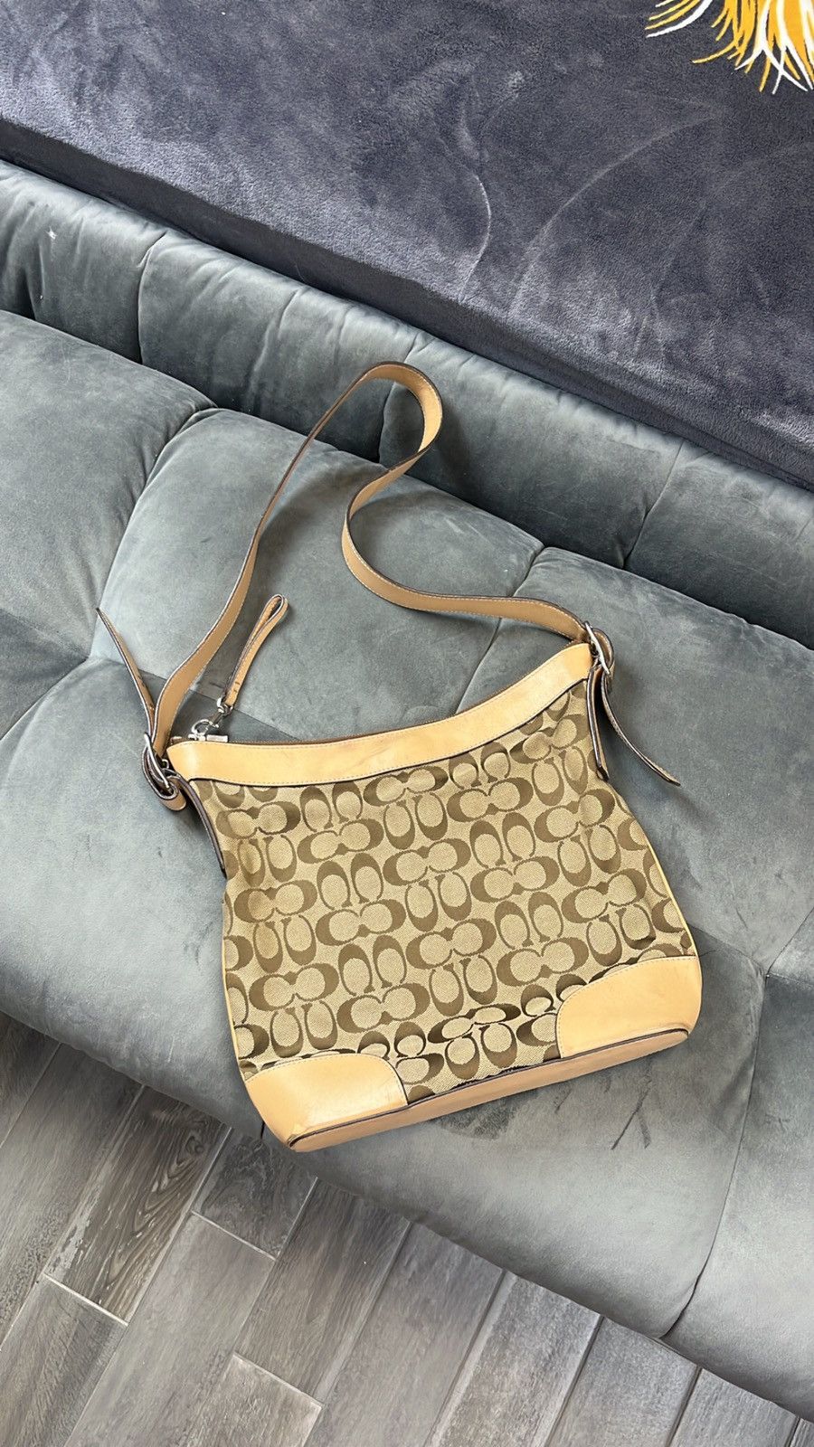 Coach × Vintage Vintage monogram Coach shoulder y2k bag Size ONE SIZE - 1 Thumbnail