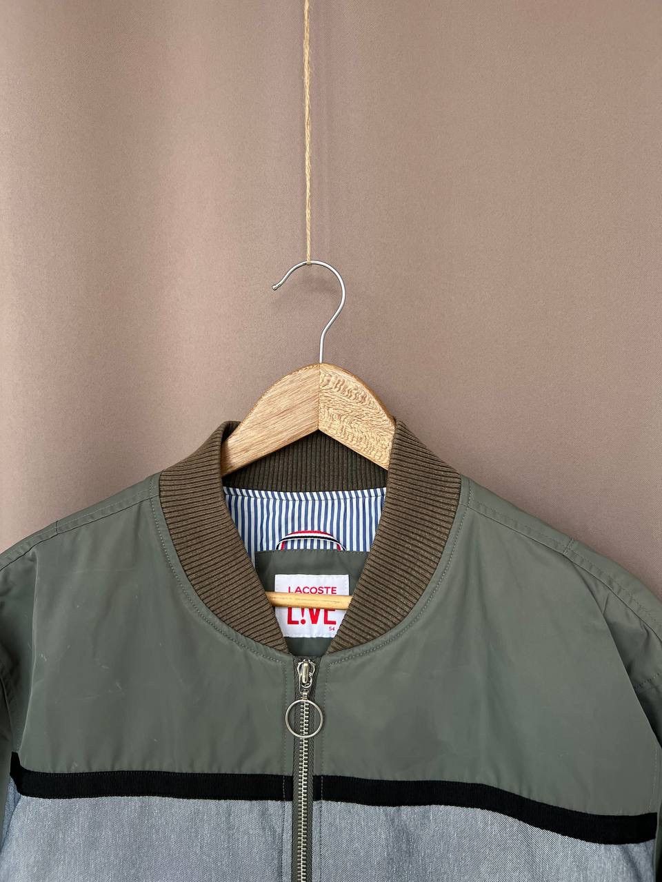 Lacoste Lacoste Live Bomber Mens Size 54 Full Zip Jacket Size US L / EU 52-54 / 3 - 2 Thumbnail