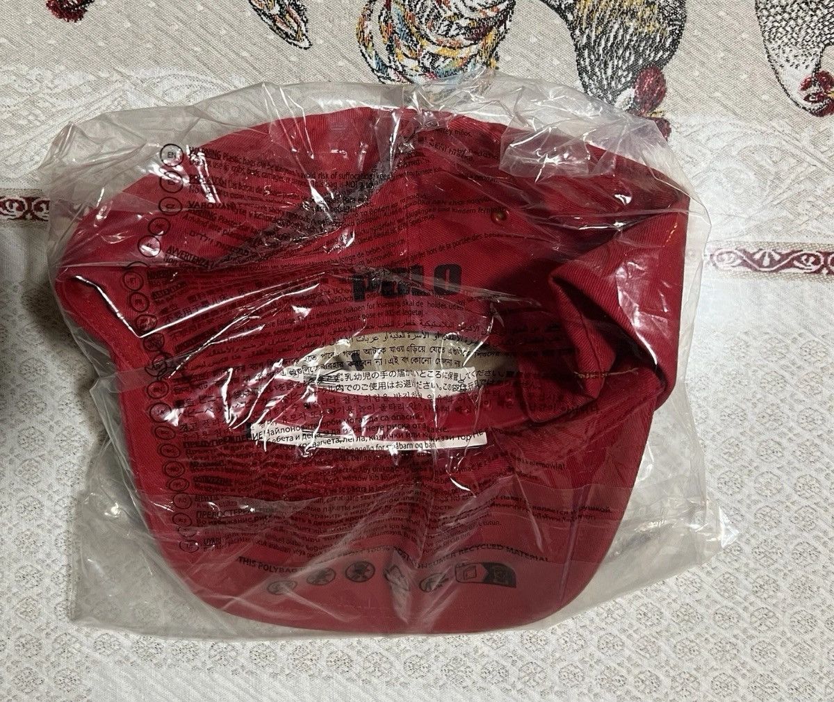 Polo Ralph Lauren Polo Ralph Lauren Logo Patch Twill Ball Cap Rl Red SnapBack Size ONE SIZE - 6 Thumbnail