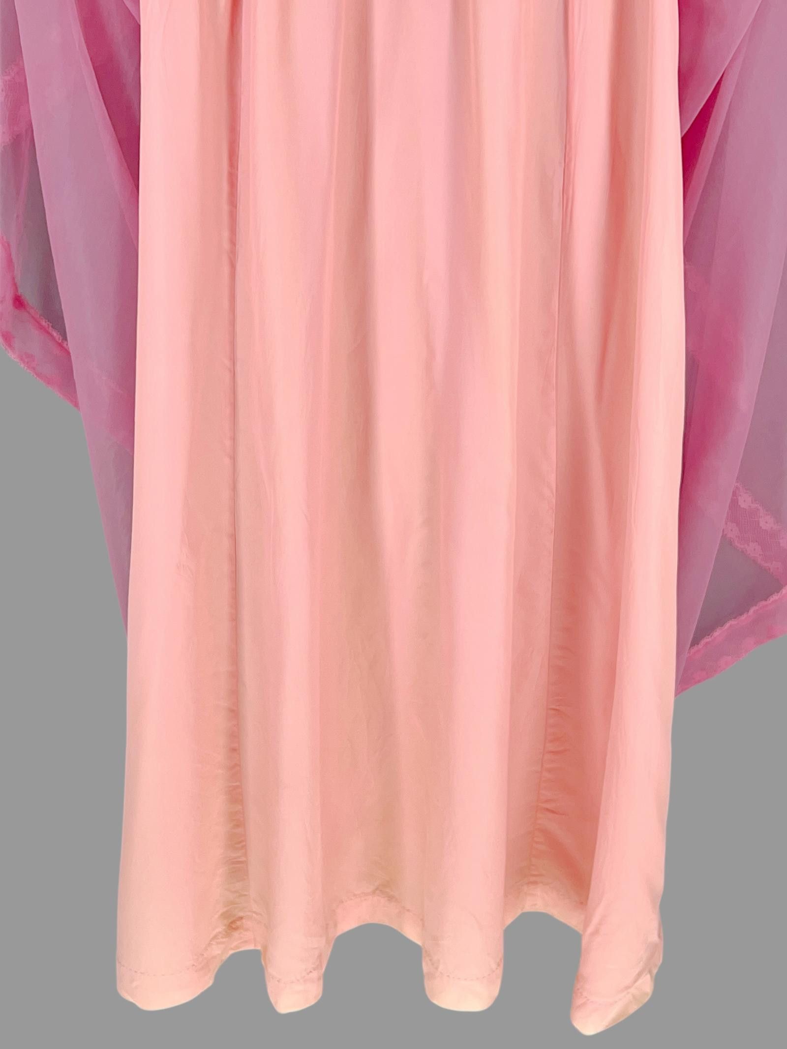 Designer 70s Victorian Revival Dress Pink Prairie Size L Gunne Style Size L / US 10 / IT 46 - 9 Thumbnail