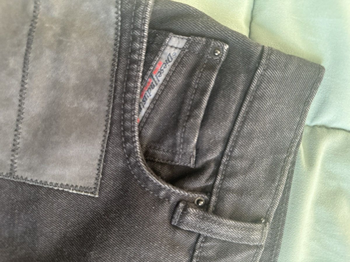 Diesel DIESEL leather patchwork mini skirt Size 26" / US 2 / IT 38 - 3 Thumbnail