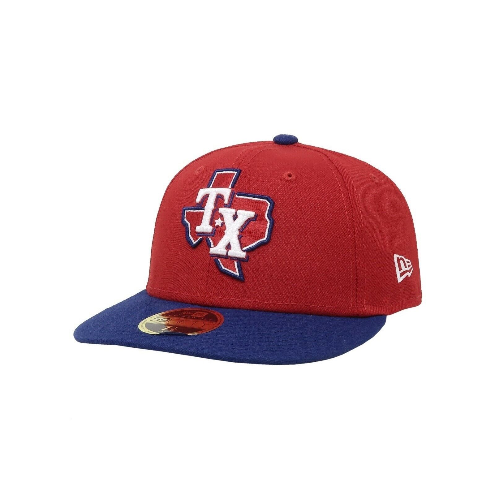New Era Texas Rangers New Era 59FIFTY Low Profile On-Field Hat 7 3/4 Size ONE SIZE - 7 Thumbnail