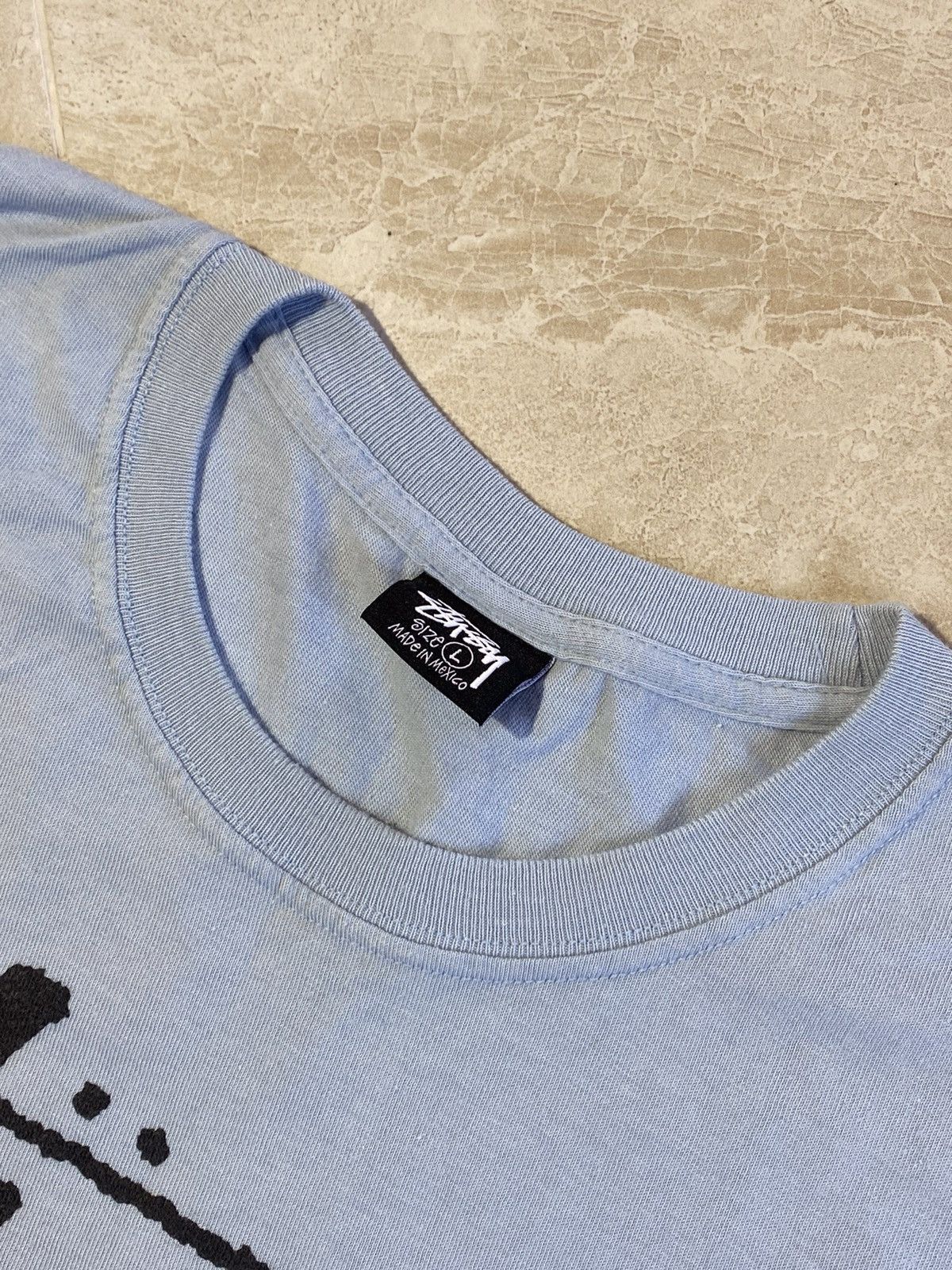 Stussy × Vintage Stussy y2k streetwear style city tour logo t-shirt Size US L / EU 52-54 / 3 - 5 Thumbnail