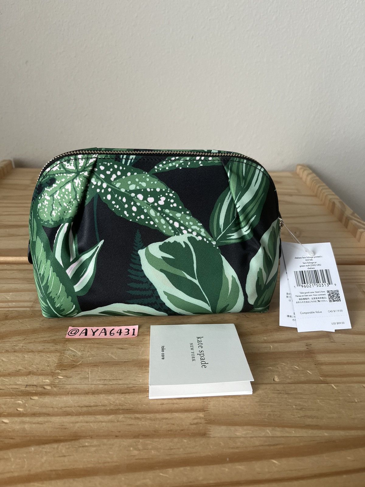 Kate Spade Kate Spade cosmetic bag Size ONE SIZE - 2 Thumbnail