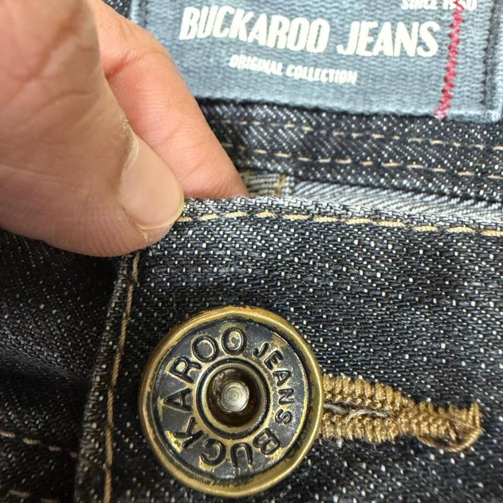 True Religion Buckaroo ripped look dirty shade denim jeans Size US 32 / EU 48 - 6 Thumbnail