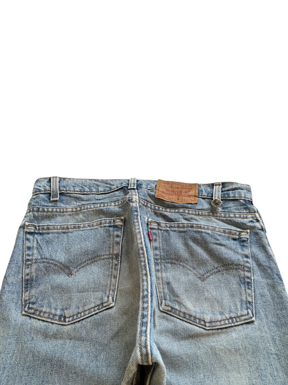 Levi's Vintage 90s Levis 505 Mud Wash Distressed Jeans Size US 33 - 8 Thumbnail