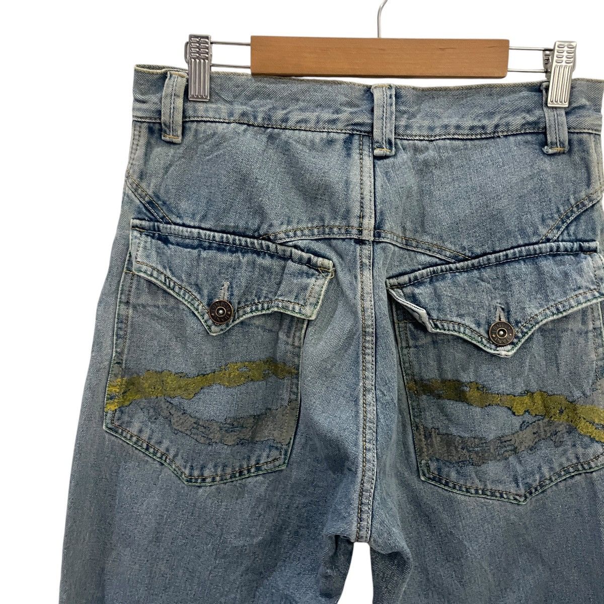 Japanese Brand Vintage London Jeans Distressed denim Size US 30 / EU 46 - 8 Thumbnail