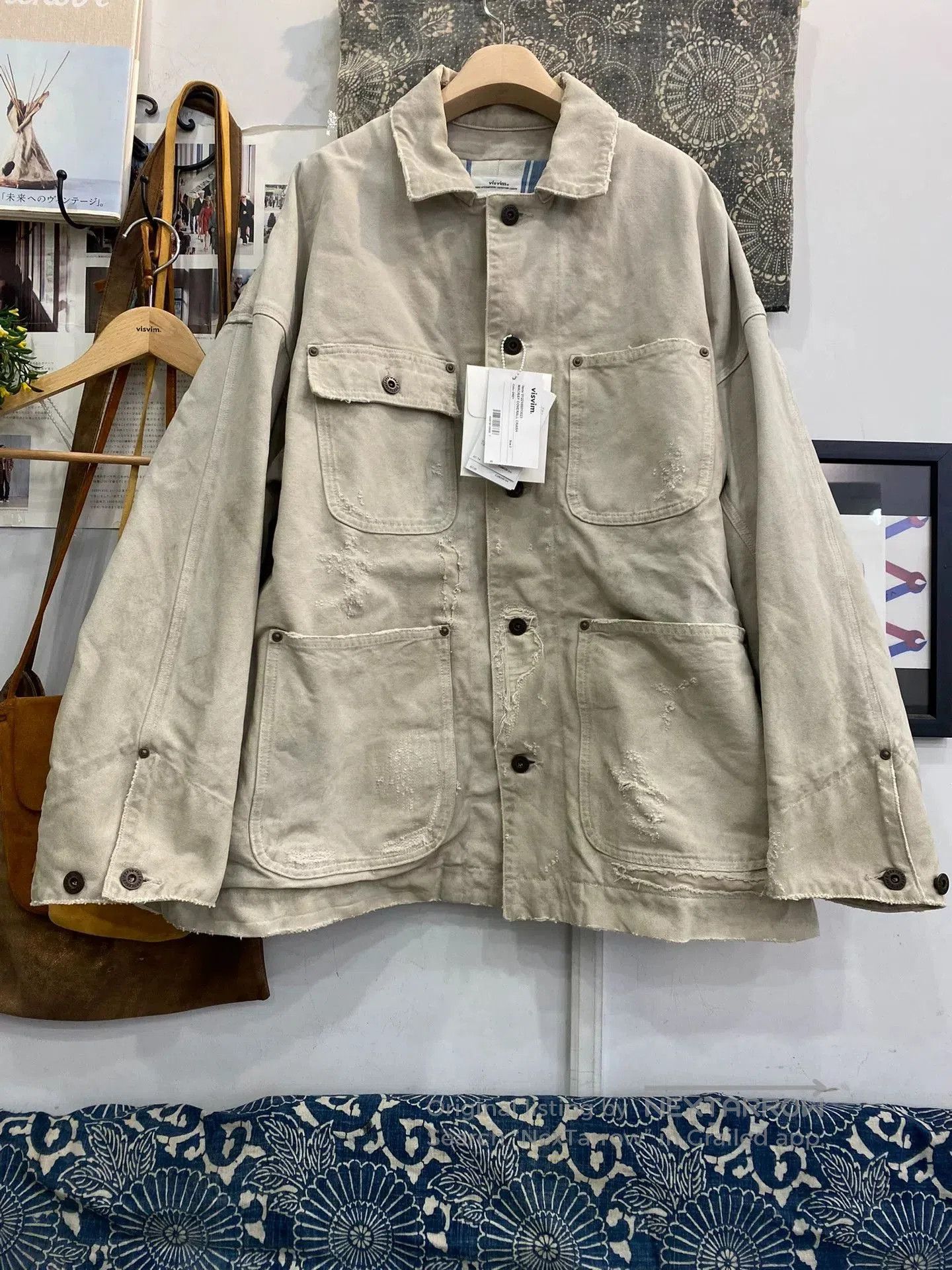 Visvim Visvim Visvim Macray Coverall Crash Jacket lt.brown-2506