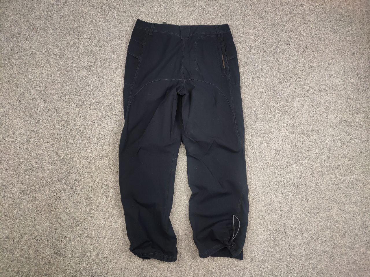 Nike Vtg Nike Baggy Cargo Zip Logo drawstrings Pants Y2K Style Size US 34 / EU 50 - 10 Thumbnail