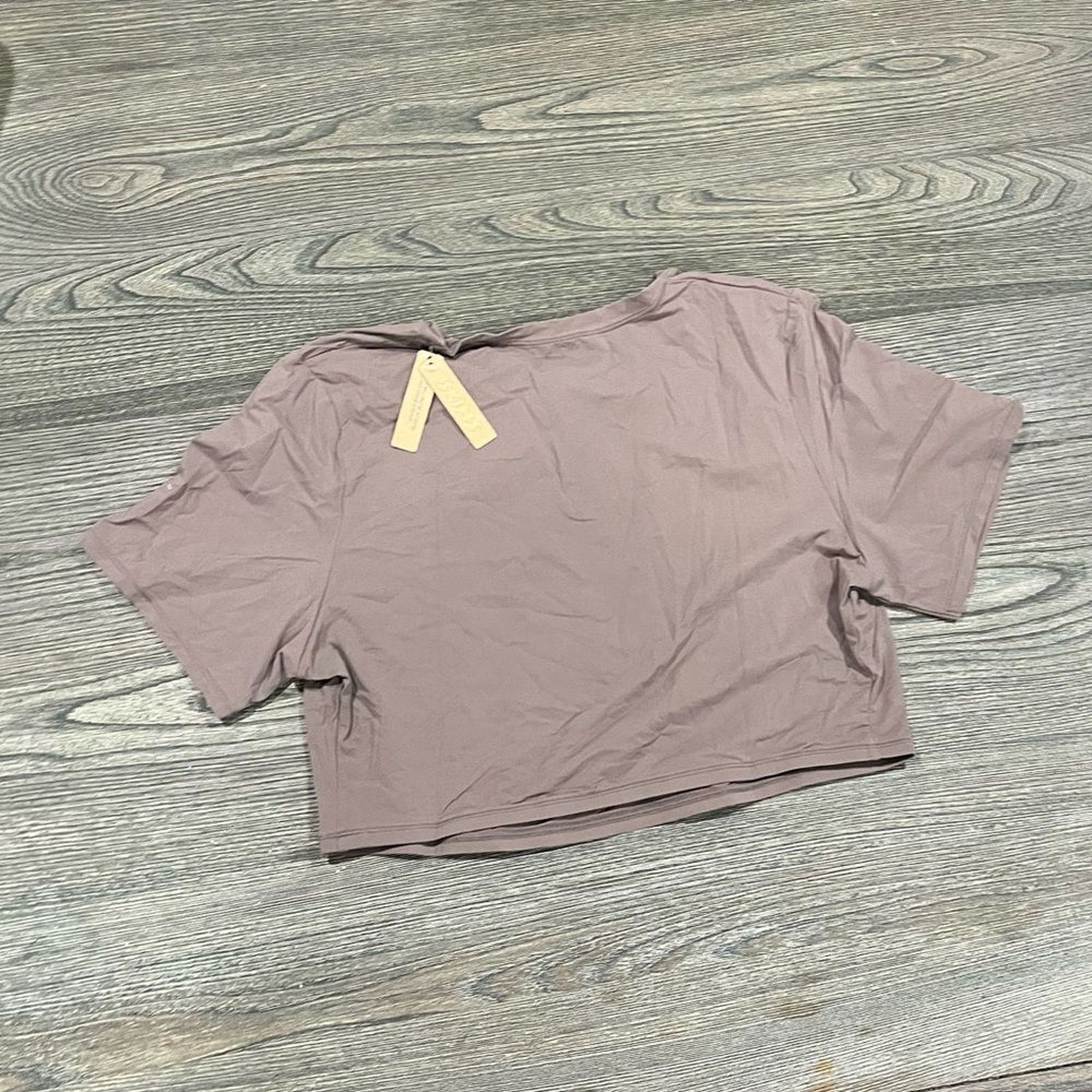 SKIMS NWT Skims Fits Everybody Super Cropped T-Shirt Umber 3X Size 3XL / US 20-22 - 3 Thumbnail