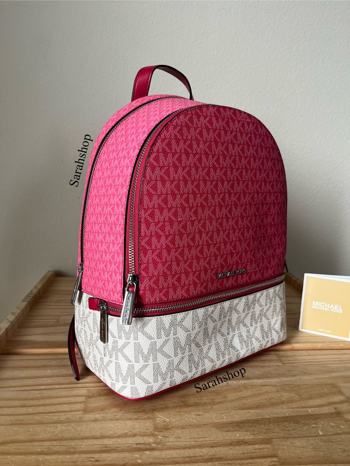 Michael Kors Michael Kors Rhea medium zip backpack set Size ONE SIZE - 15 Thumbnail