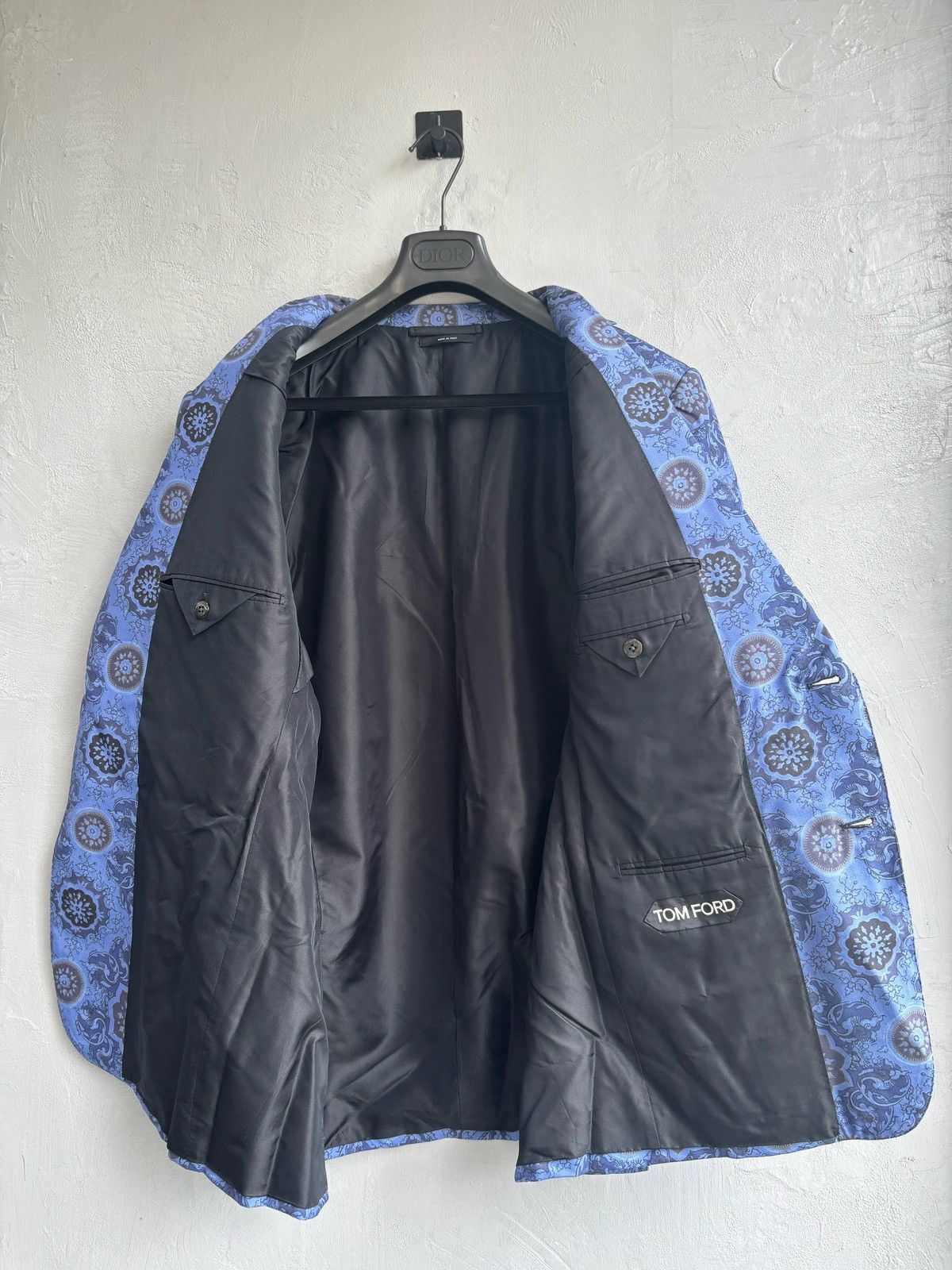 Tom Ford Tom Ford Medallion Jacquard Blazer Size US L / EU 52-54 / 3 - 7 Thumbnail