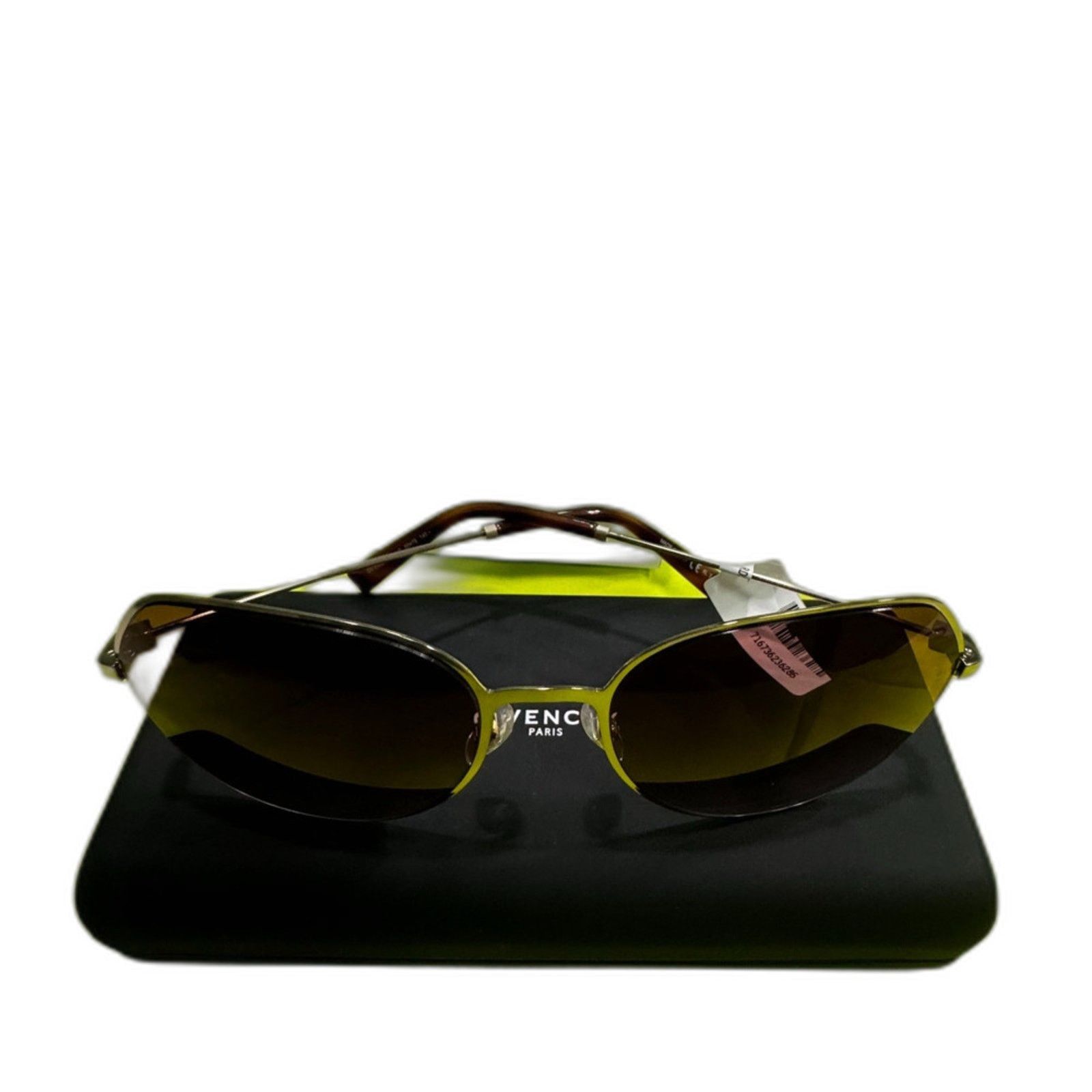 Givenchy Givenchy 60mm Gradient Sunglasses Gold Pink Size ONE SIZE - 9 Thumbnail