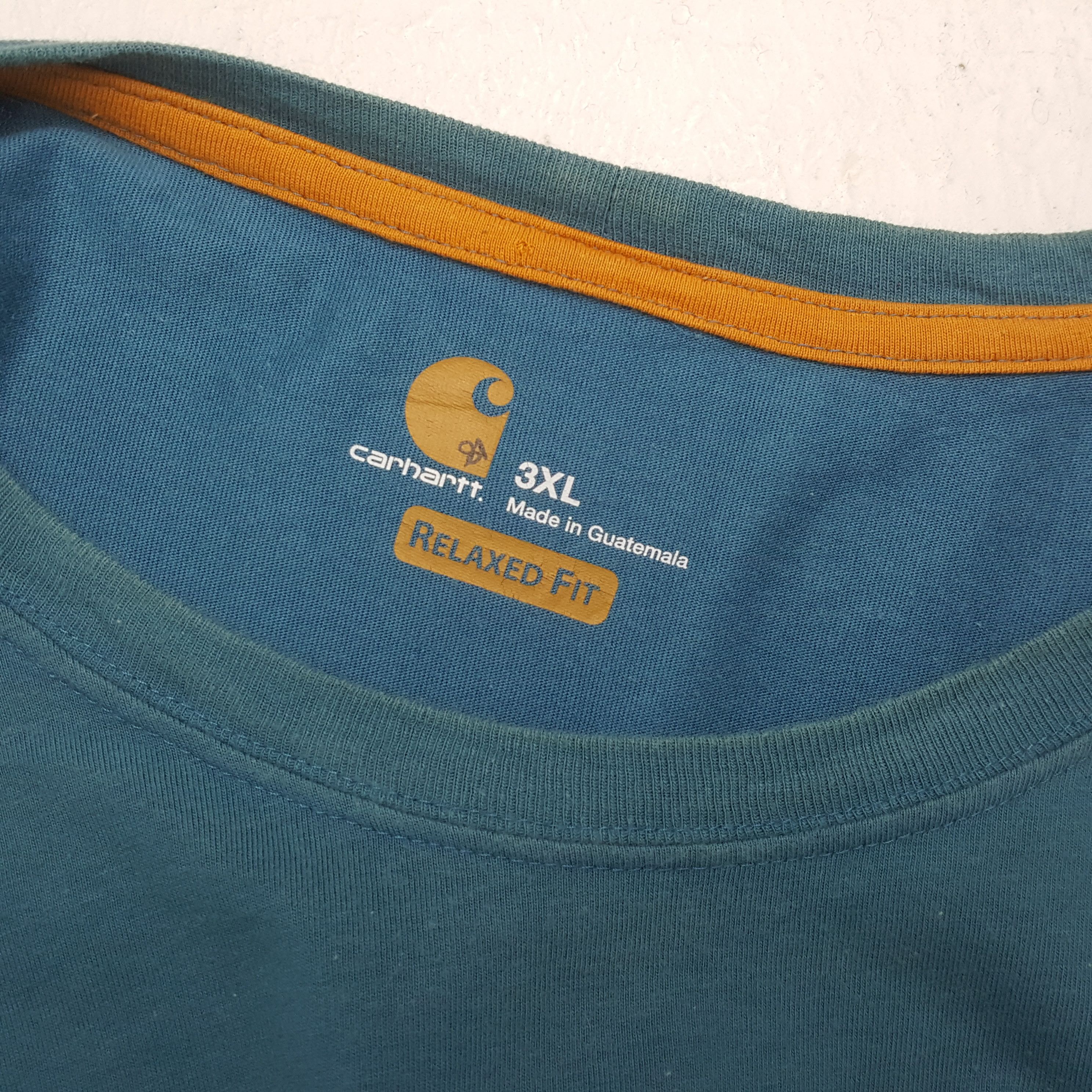 Carhartt Carhartt Pocket Logo Design Tshirt RR3 Size US XXL / EU 58 / 5 - 4 Thumbnail
