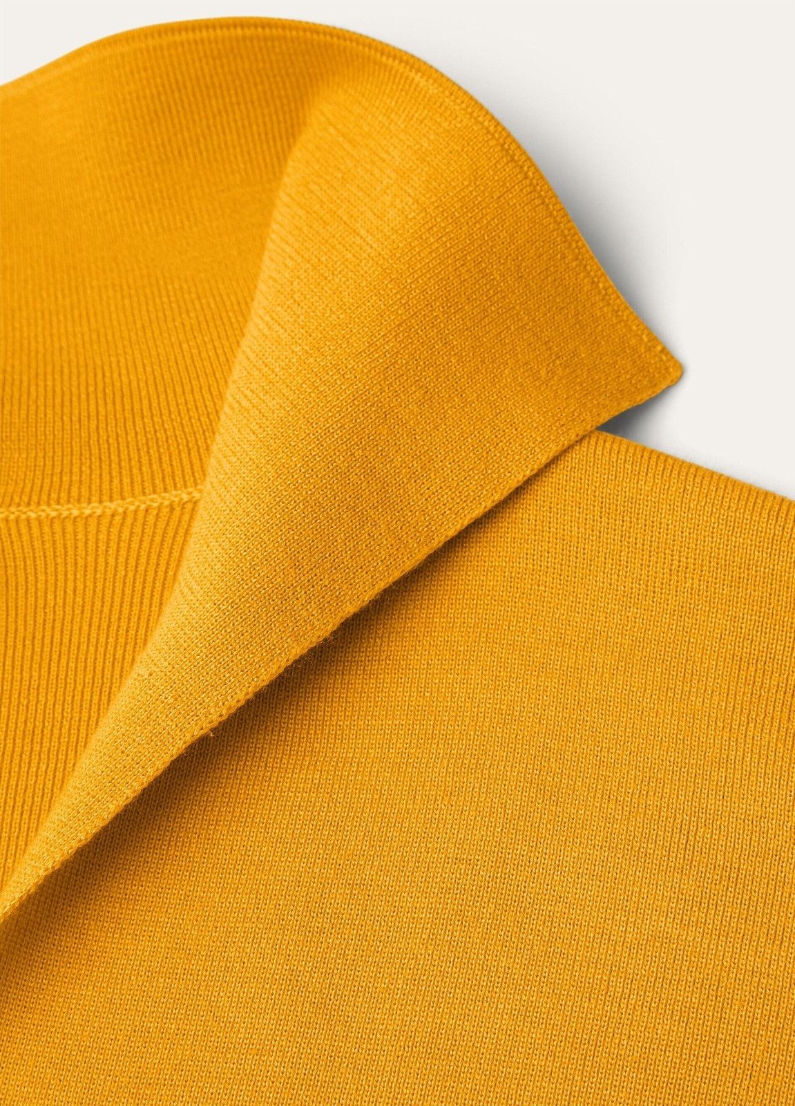 Loro Piana o1srvl11e0526 FAM0701 Siena Polo Shirt in Yellow Size XS / US 0-2 / IT 36-38 - 2 Thumbnail