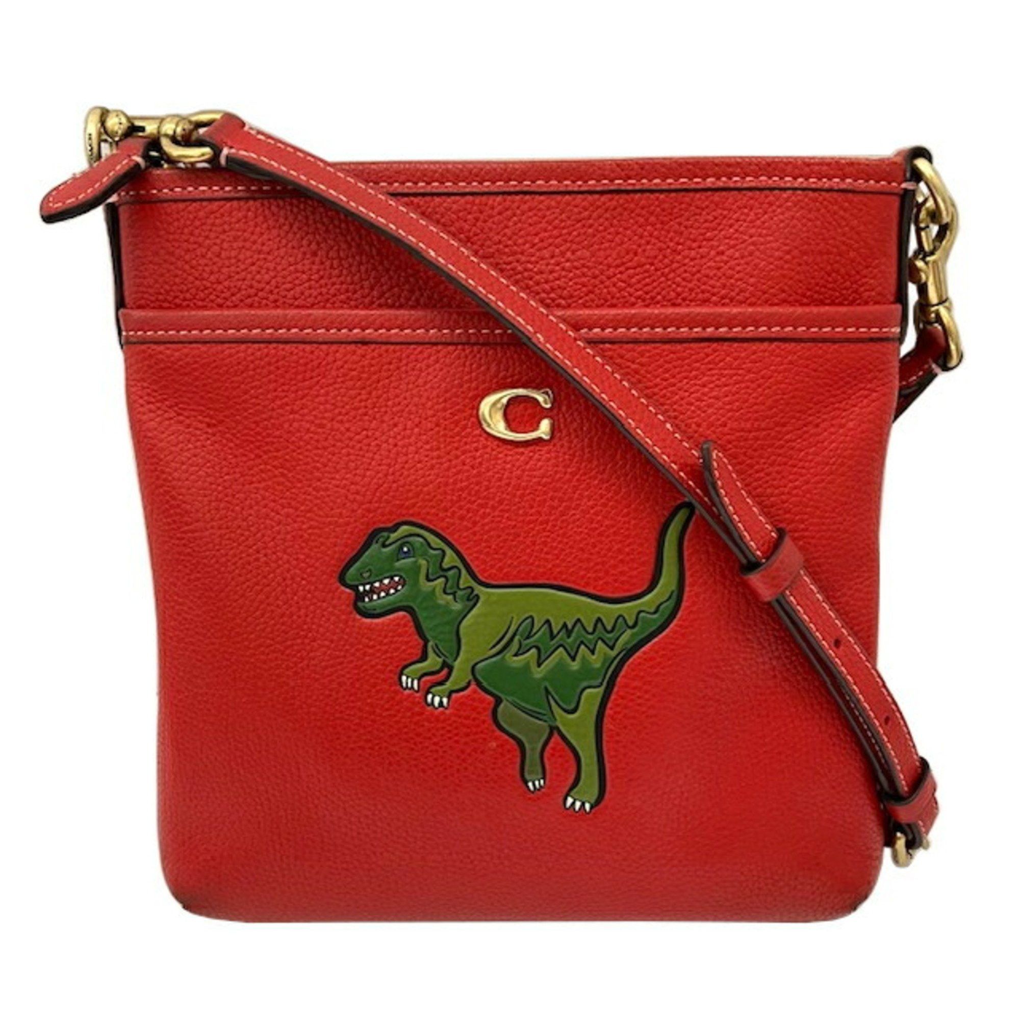 Coach Kit Crossbody Lexy Cf121 Red Shoulder Bag For Women