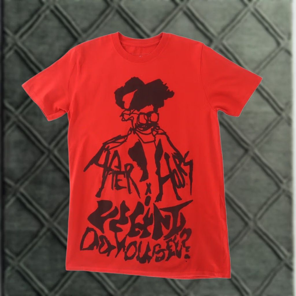 Vintage THE WEEKND The Weeknd XO After Hours 12th Hour Tee Shirt Men Medium Red RARE Size US M / EU 48-50 / 2 - 1 Thumbnail