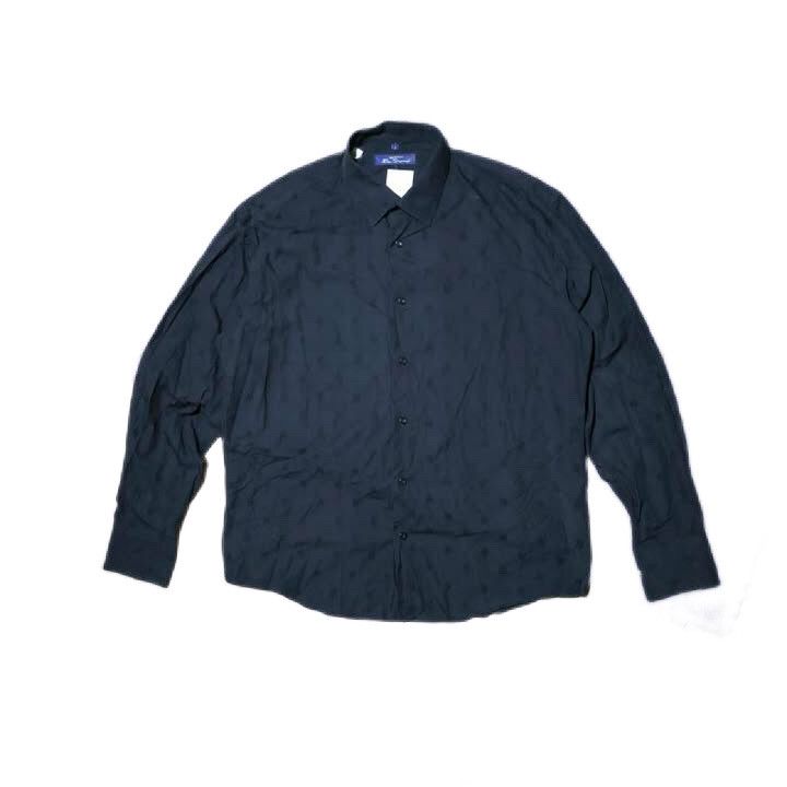 Ben Sherman Mono off black basic long sleeves Shirt Size Xl