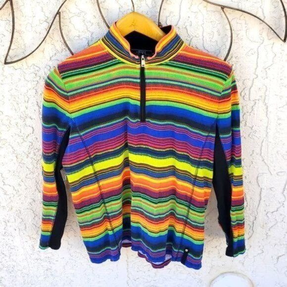 Lauren Ralph Lauren Lauren Active Ralph Lauren L-RL 1/4 Zip Long Slv Kaleidoscop Size XL / US 12-14 / IT 48-50 - 1 Thumbnail
