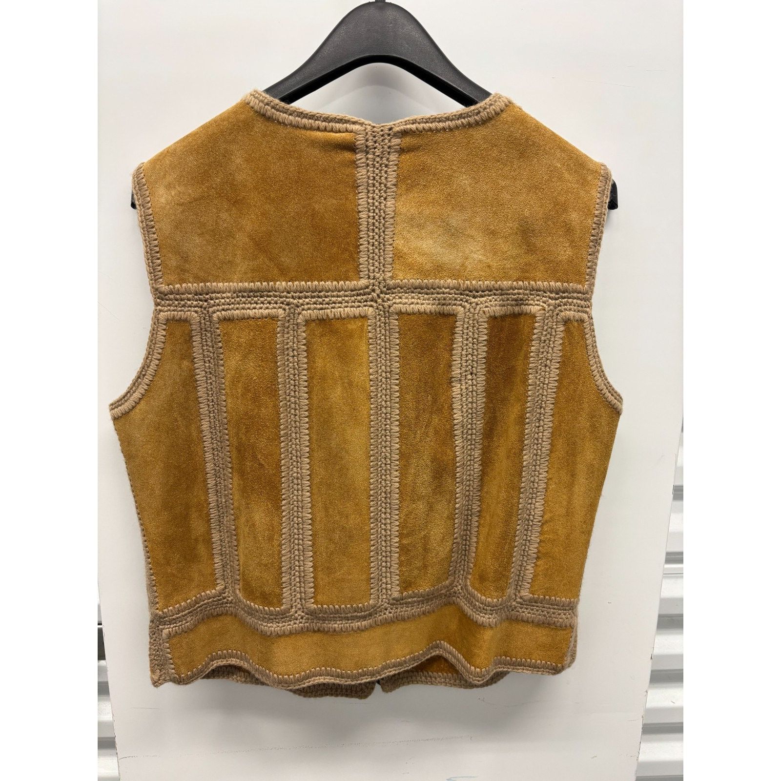 Dolce & Gabbana Dolce & Gabbana Leather Wool Vest Toggle Closure Size 48 Size S / US 4 / IT 40 - 5 Thumbnail