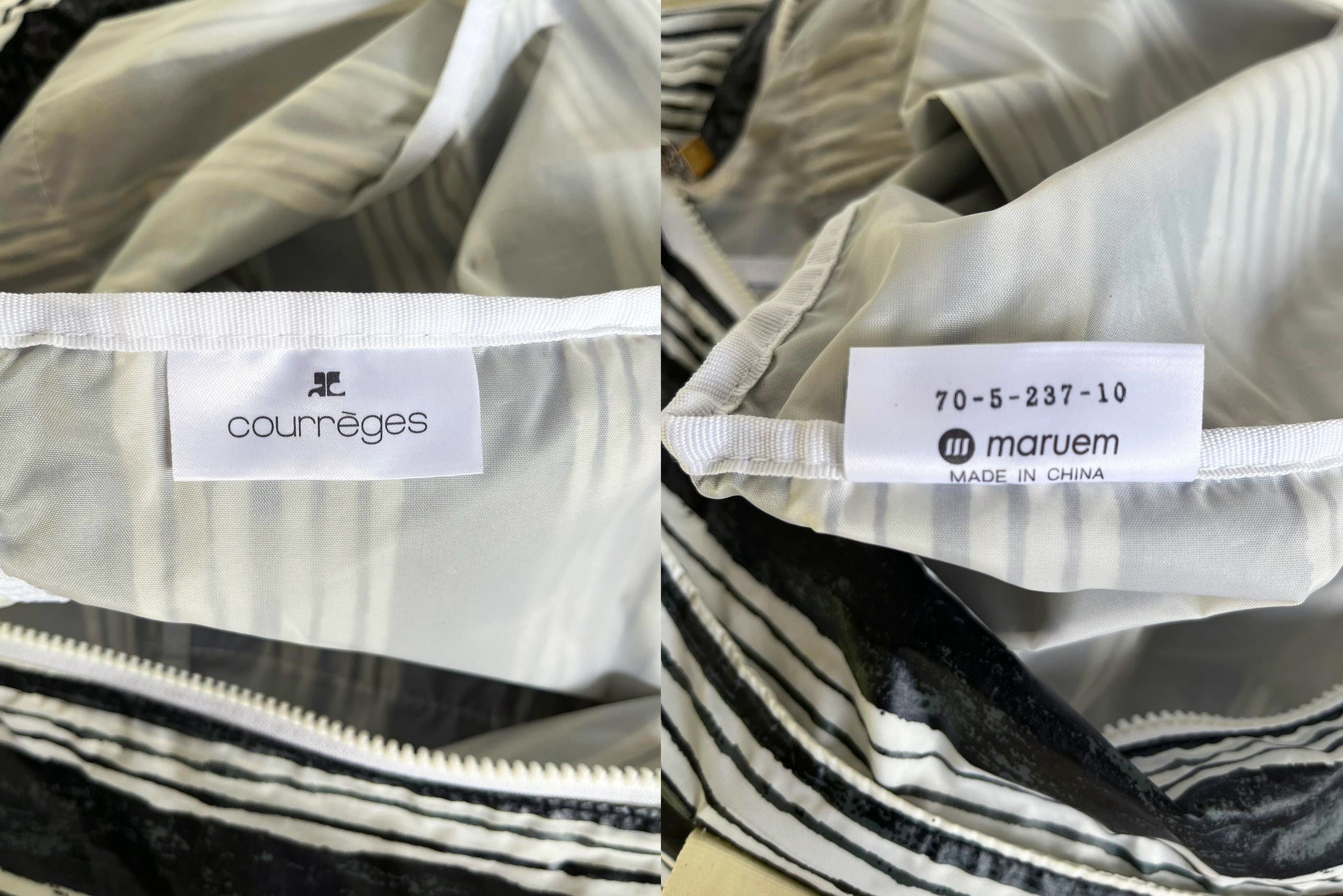 Courreges Oversized COURRÈGES Nylon Traveling bag, Foldable gym bag Size ONE SIZE - 8 Thumbnail
