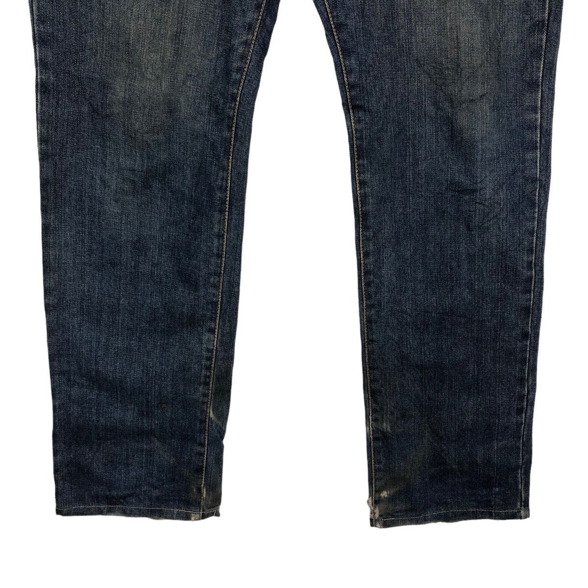 Edwin 🔥90’s VINTAGE EDWIN MADE IN JAPAN JEANS DISTRESSED DENIM Size US 35 - 4 Thumbnail