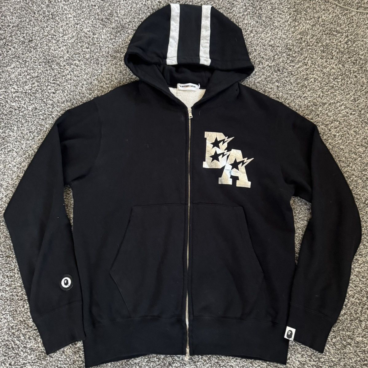 Bape *RARE* Bape x Union Jack Hoodie (British Flag) Size US M / EU 48-50 / 2 - 3 Thumbnail