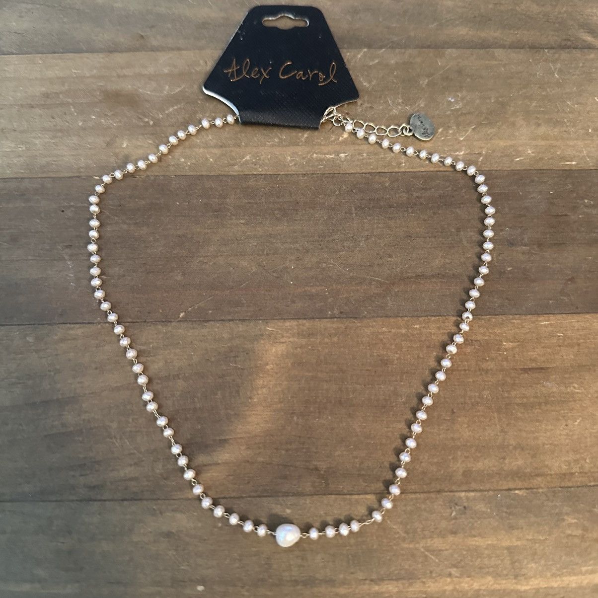 Other Alex Carol micro bead freshwater pearl necklace Size ONE SIZE - 2 Thumbnail