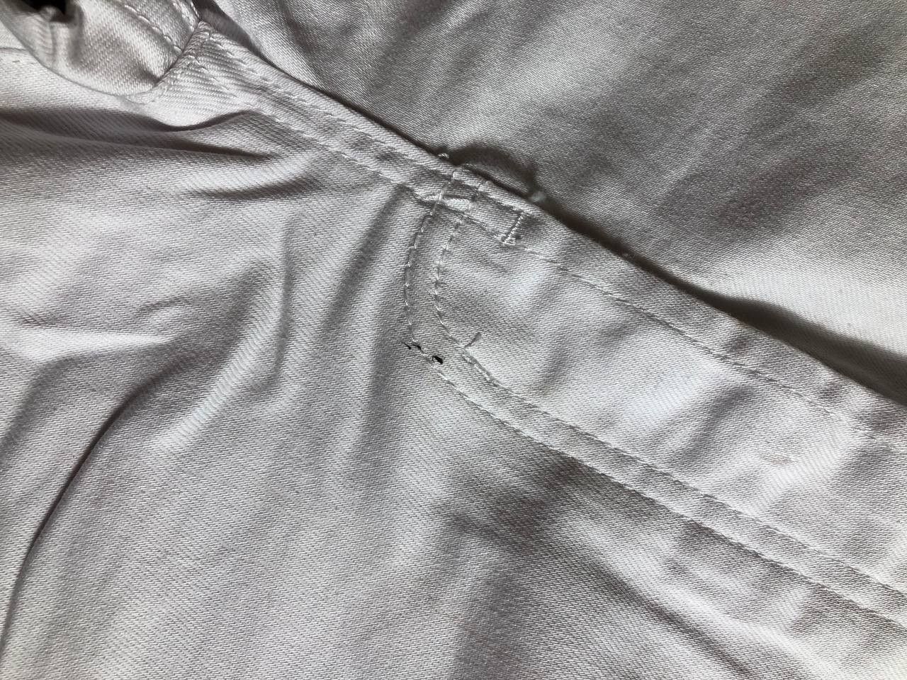 Japanese Brand Crazy Crash Dirty Baggy Faded Jean Japan Avant Garde Style Size US 33 - 7 Thumbnail