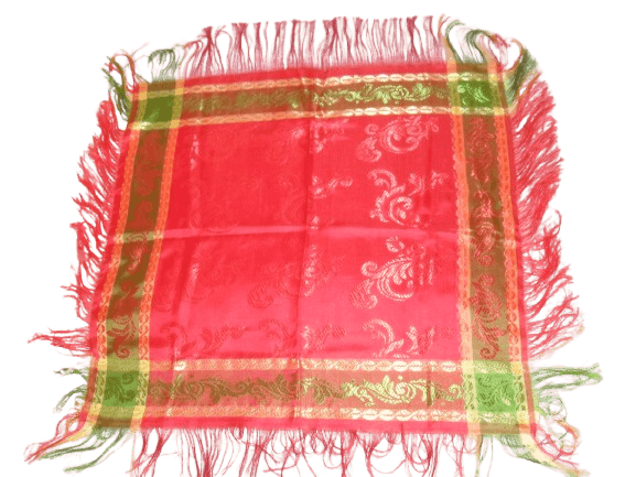 Other Multicolored scarf with fringes in vegetable silk. Size ONE SIZE - 1 Thumbnail