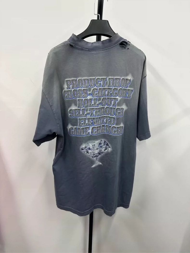 Balenciaga Balenciaga Make old short sleeves Size US S / EU 44-46 / 1 - 2 Thumbnail