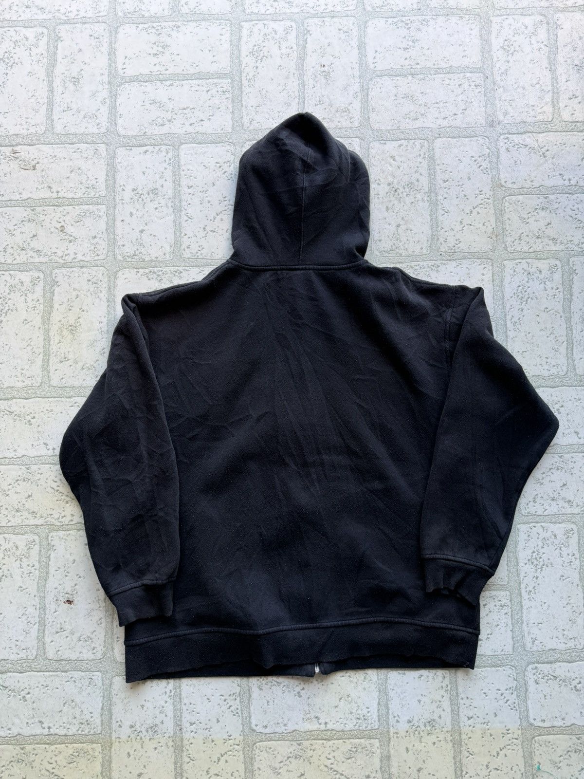 Y2K SouthPole Baggy Affliction Style Zip Up Hoodie