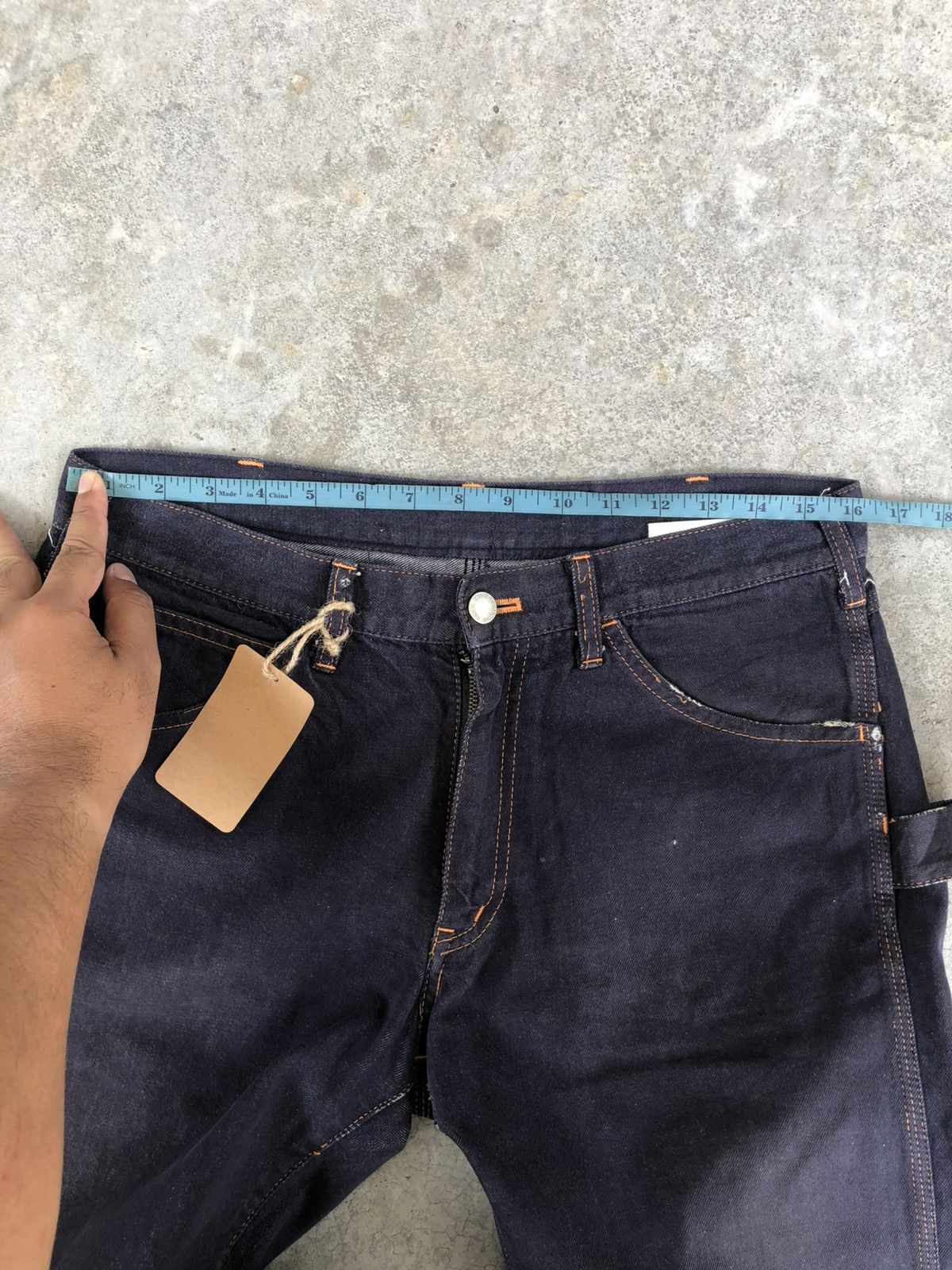 Comme des Garcons Homme Comme des Garcons Homme Carpenter Denim Distressed Size US 32 / EU 48 - 25 Thumbnail