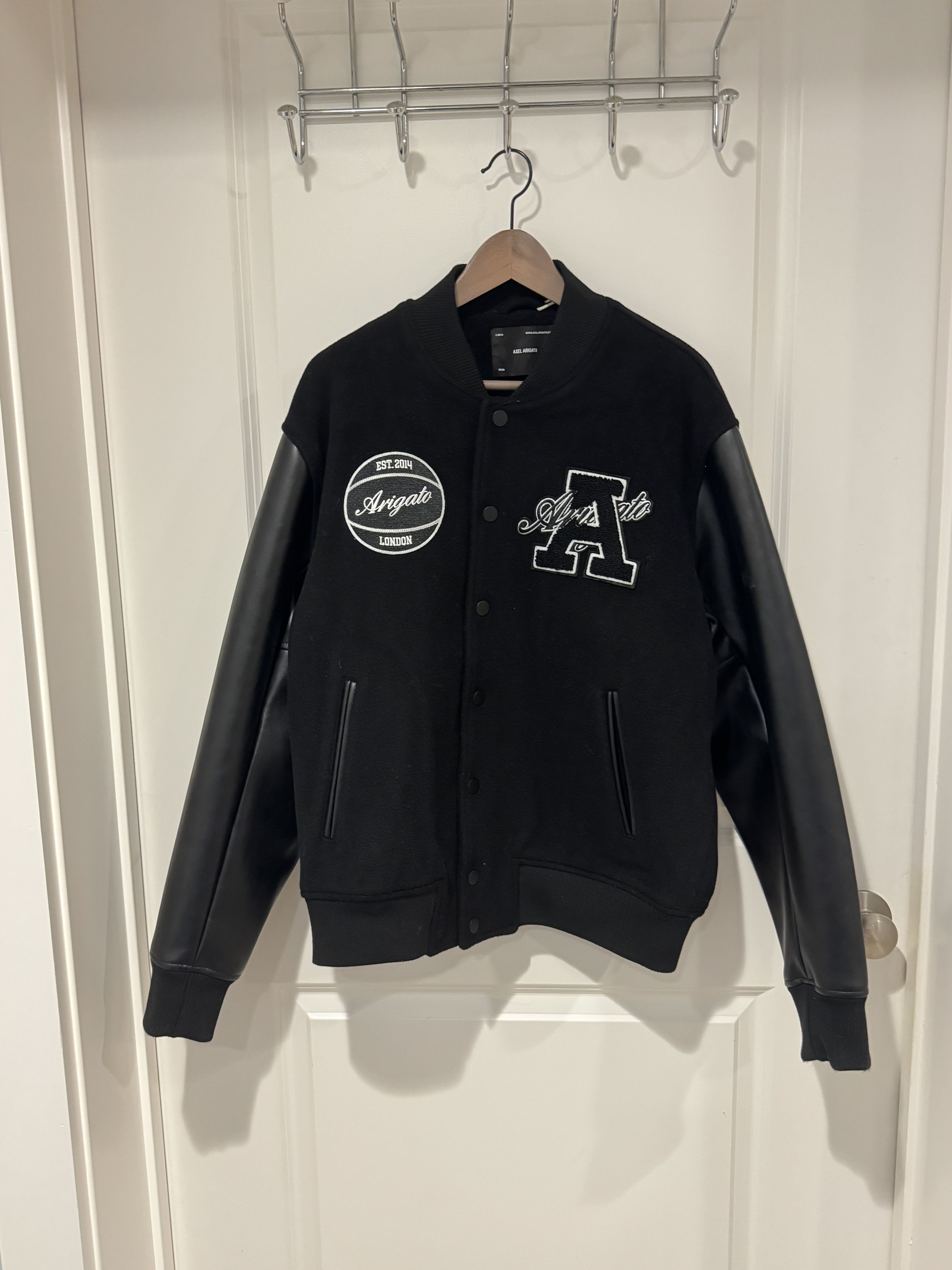 Axel Arigato Axel Arigato Hudson Varsity Jacket Size US L / EU 52-54 / 3 - 3 Thumbnail