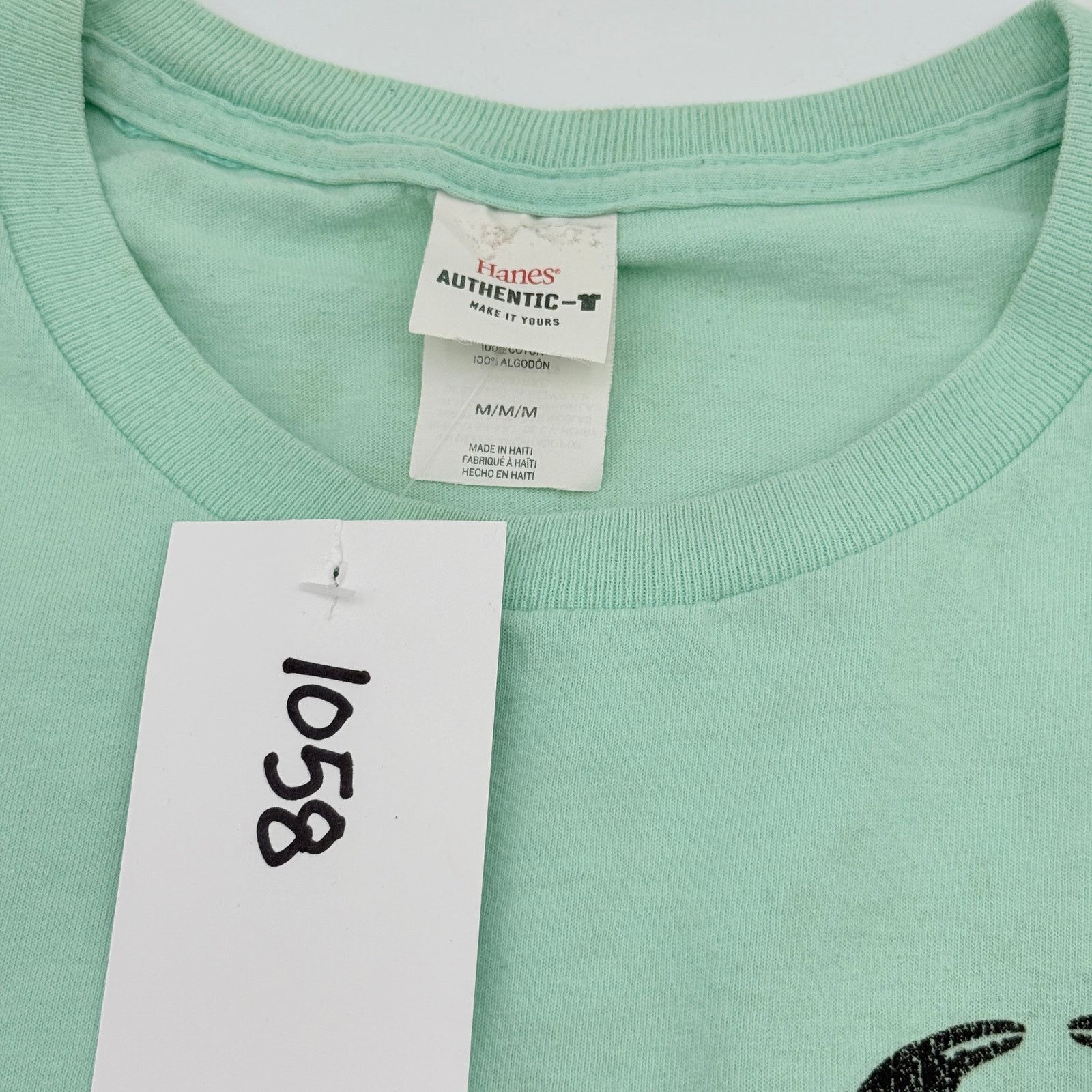 Hanes Hanes Maryland Blue Crab Mint Green Graphic T-Shirt M Size US M / EU 48-50 / 2 - 5 Thumbnail
