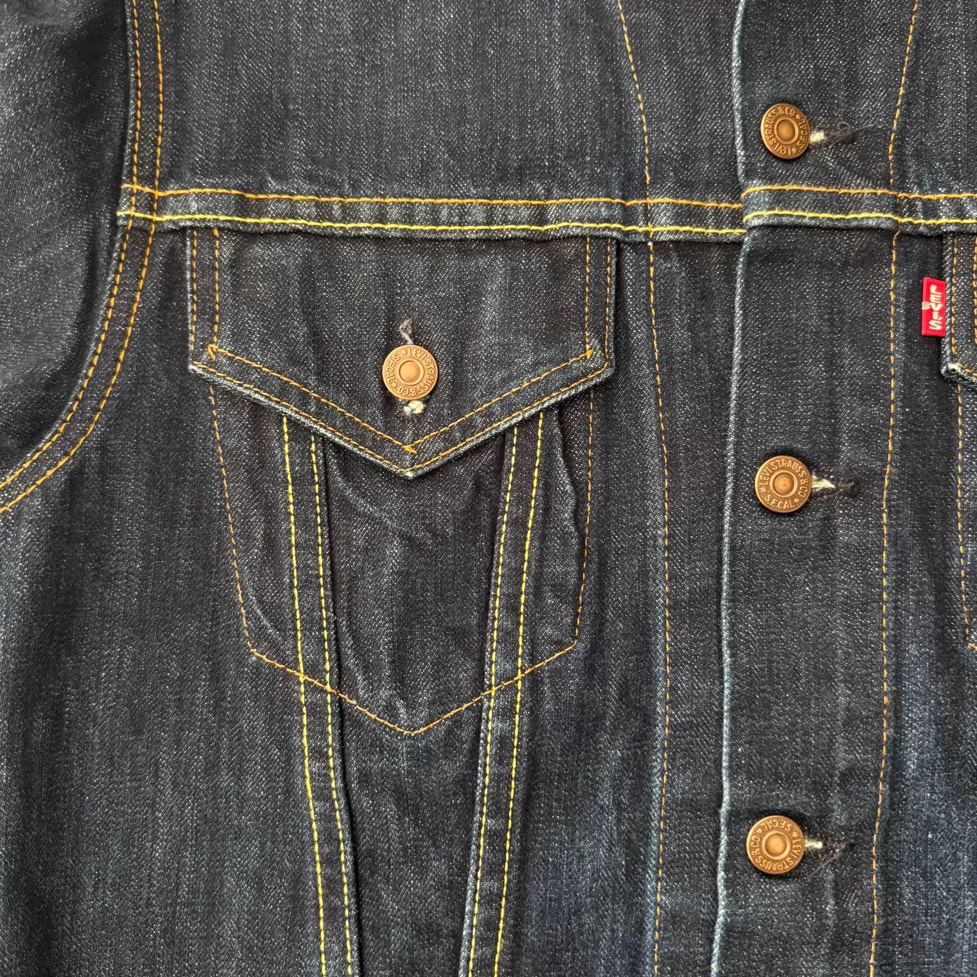 Levi's Levi's LVC 70505-0217 Type4 555 Factory Denim Jacket Size US S / EU 44-46 / 1 - 5 Thumbnail