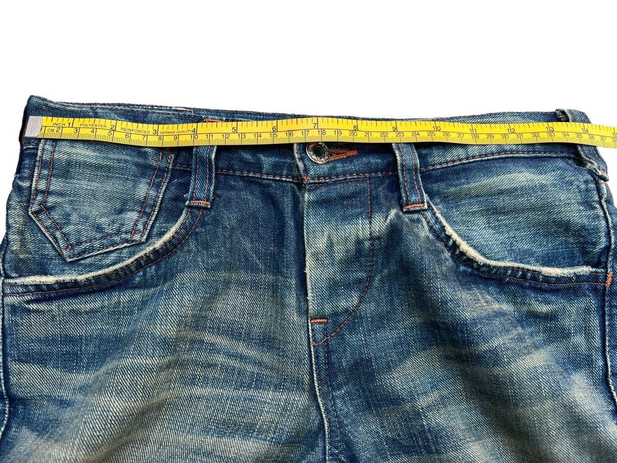 Johnbull John Bull Japan Buckle Back Selvedge StraightCut Jeans 28x31 Size US 28 / EU 44 - 11 Thumbnail