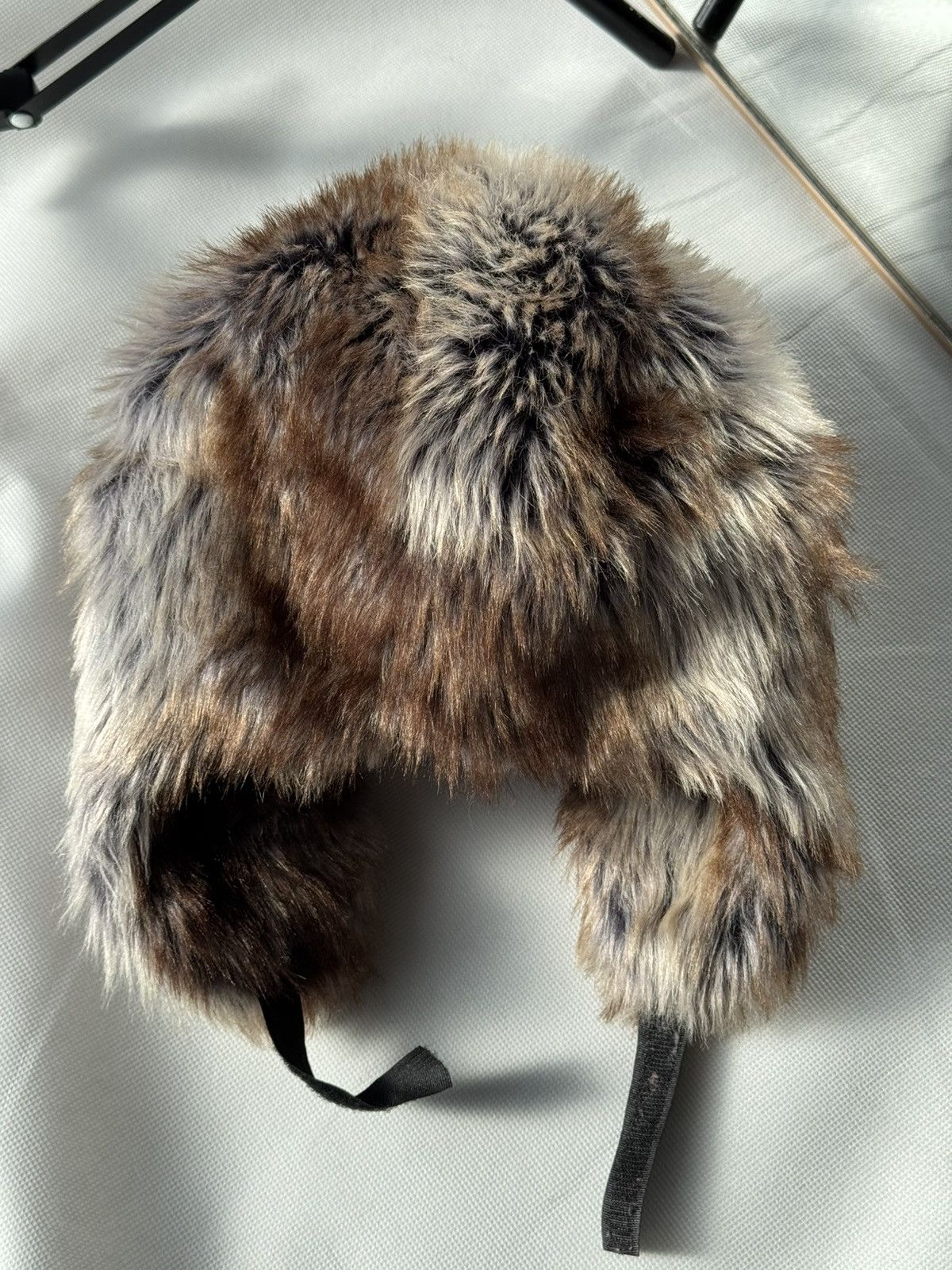 Hysteric Glamour Vintage fuzzy mohair japanese ushanka hat avant garde Size ONE SIZE - 6 Thumbnail