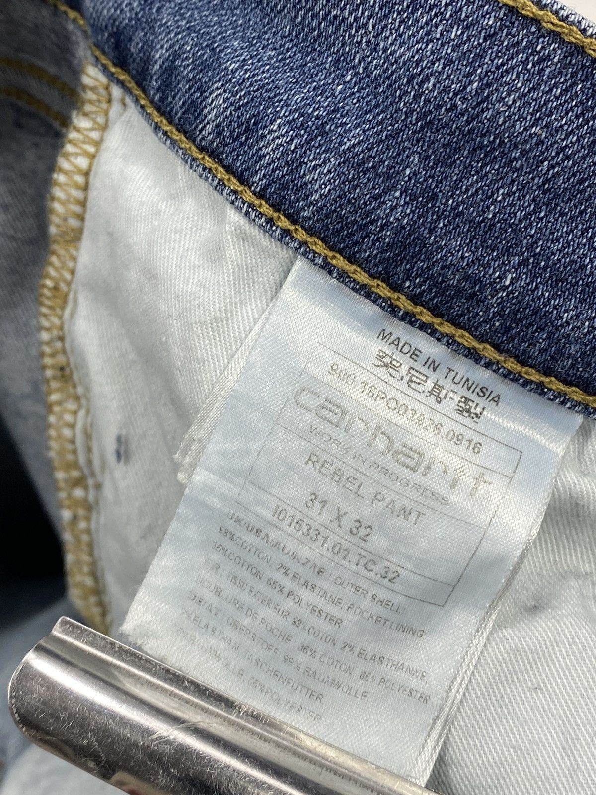 Carhartt 🔥LASTDROP🔥 Carhartt Rebel Distressed Denim Jeans Slim Pants Size US 31 - 19 Thumbnail