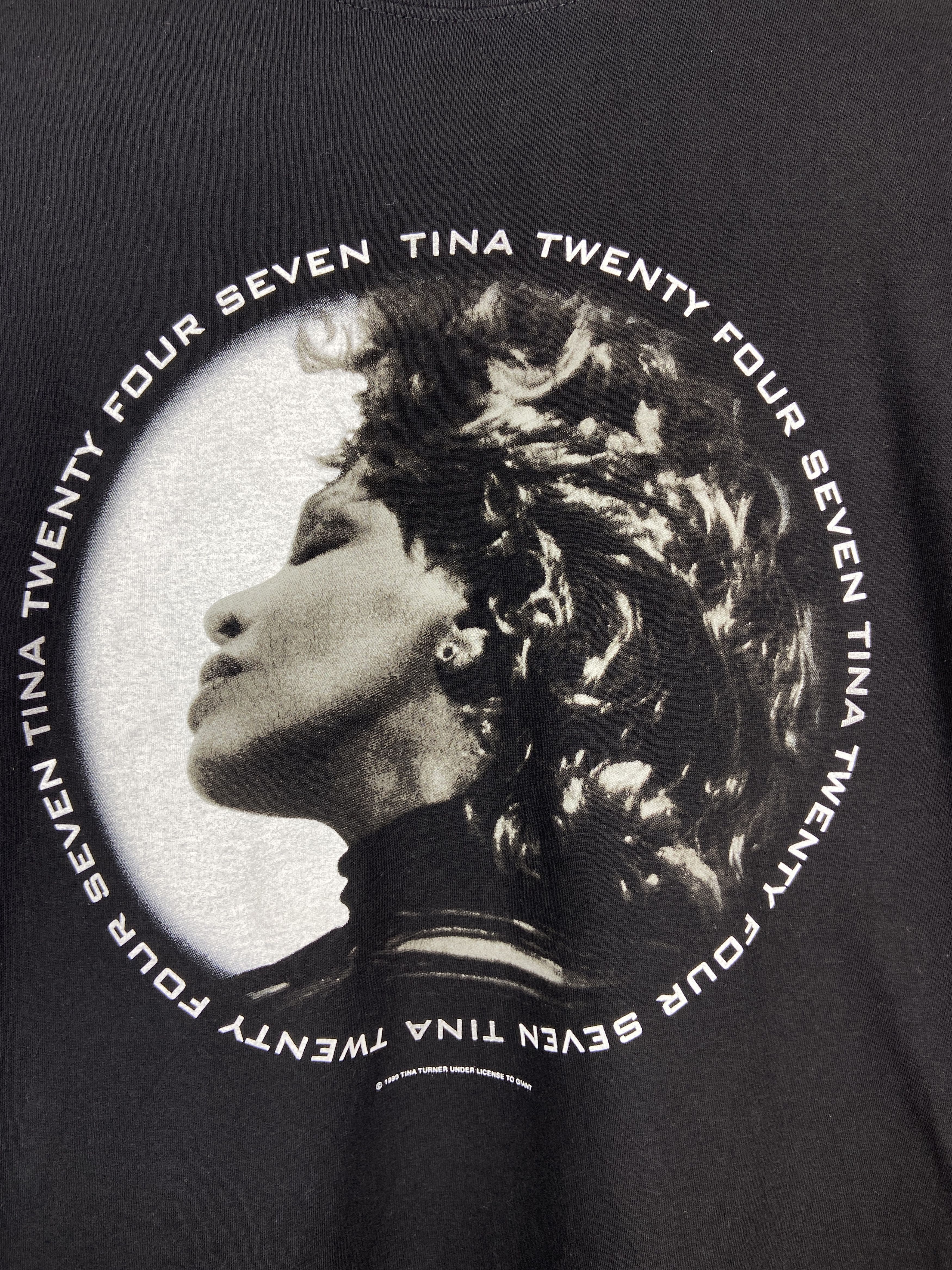 Band Tees 90s Vintage Tina Turner Twenty Four Seven World Tour T Shirt Size US XL / EU 56 / 4 - 5 Thumbnail
