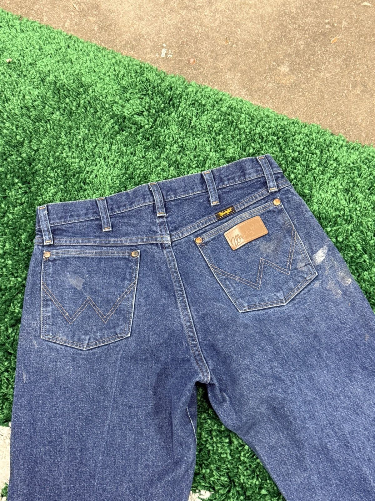 Wrangler Wrangler Classic Cowboy Denim Jeans Sz. 32 x 30 Patch Size US 32 / EU 48 - 1 Thumbnail
