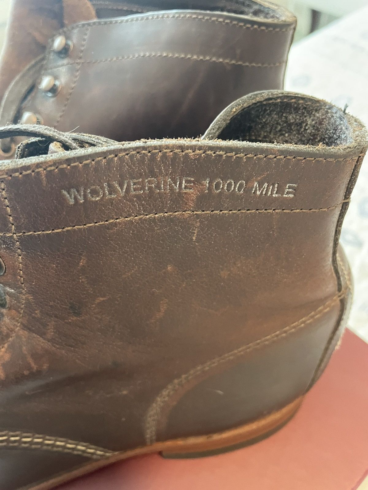 Wolverine Wolverine 1000 Mile Boots Brown Horween Leather USA 10.5D Size US 10.5 / EU 43-44 - 2 Thumbnail