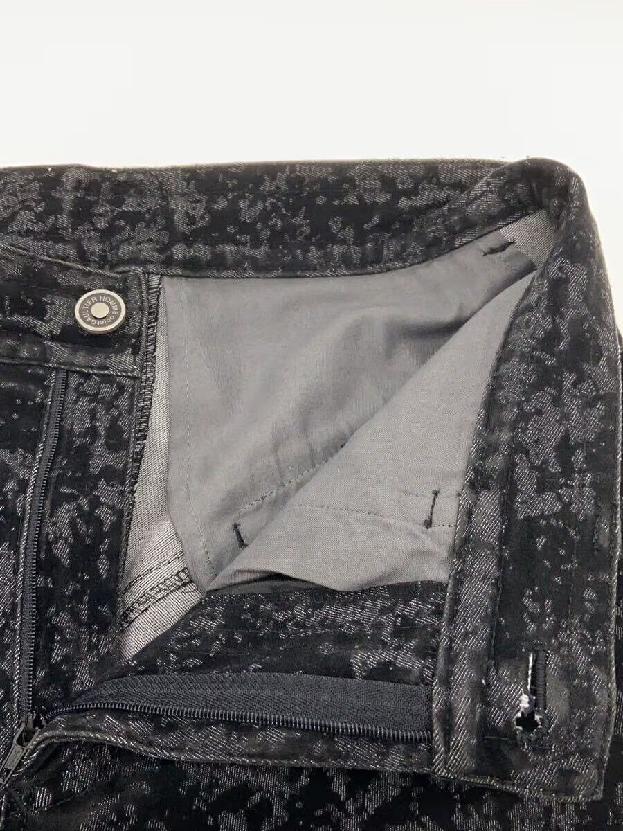 Jean Paul Gaultier Velor Pattern Straight Leg Denim Jeans Size US 28 / EU 44 - 3 Thumbnail