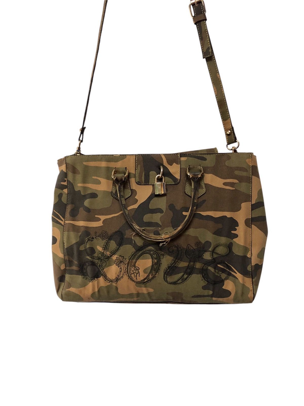 If Six Was Nine COOLATIQUES Camo Avant Garde Style Punk Bag Size ONE SIZE - 5 Thumbnail